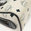 Secondhand MCM Visetos logogramme Handbag Canvas and