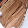 Celine Vintage Macadam Shoulder Bag Canvas and Leather