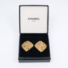 Secondhand Chanel Vintage Earring Gold Plated Jewelry