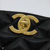 Secondhand Chanel Vintage Chain Tote Quilted Patent
