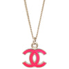 Secondhand Chanel CC Logo Pendant Necklace