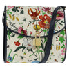 Secondhand Gucci Vintage Flap Crossbody Bag GG Coated Canvas and