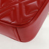 Secondhand Miu Miu Chain Flap Shoulder Bag Quilted Shiny