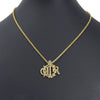 Secondhand Christian Dior Logo Pendant Necklace