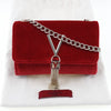 Secondhand Valentino Garavani Divina Red Velvet Bags