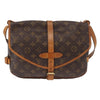 Louis Vuitton Saumur Handbag Monogram Canvas