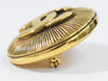 Secondhand Chanel CC Brooch Gold Plated Jewelry