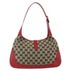 Gucci Vintage Jackie Hobo GG Canvas with Leather