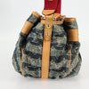 Secondhand Louis Vuitton Porte Epaule Raye Handbag Striped Monogram