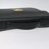 Versace Lock Flap Briefcase Leather