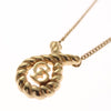Secondhand Christian Dior Vintage CD Pendant Necklace