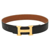 Secondhand Hermes Constance Belt Black Leather Accessories