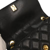Chanel Vintage CC Flap Shoulder Bag Quilted Caviar