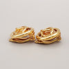 Secondhand Chanel Vintage CC Round Clip-On Earrings