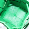 Secondhand Bottega Veneta Cassette Green Leather Bags