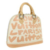 Louis Vuitton Alma Handbag Limited Edition Graffiti Leather
