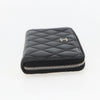 Secondhand Chanel Zip Around Organizer Wallet Quilted