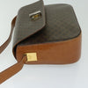 Secondhand Celine Vintage Convertible Macadam Turnlock Shoulder Bag Canvas and