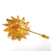 Secondhand Chanel Vintage Sunburst Lion Head Brooch