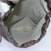 Secondhand Celine Triomphe Drawstring Bucket Bag Raffia with