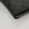 Secondhand Louis Vuitton Zippy wallet vertical Damier Graphite