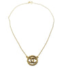 Secondhand Chanel CC Round Pendant Necklace