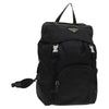 Secondhand Prada Double Buckle Backpack Tessuto
