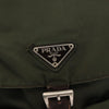 Prada Vela Double Front Pocket Backpack Tessuto with Saffiano Leather