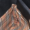 Secondhand Burberry Handle Tote Black Leather Accessories