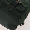 Secondhand Prada Vela Double Front Pocket Backpack Tessuto with Saffiano