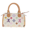 Secondhand Louis Vuitton Speedy Mini HL Handbag Monogram Multicolor