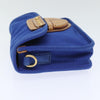 Prada Push Lock Flap Shoulder Bag Canvas