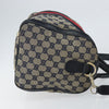 Gucci Vintage Web Boston Bag GG Canvas