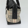 Secondhand Burberry Nova Check Handbag Nova Check Canvas and