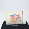 Secondhand Chanel Coco Cuba Pouch Printed Quilted