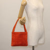 Secondhand Bottega Veneta Hobo Orange Suede Bags