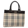 Secondhand Burberry Nova Check Tote Canvas and