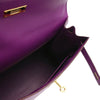 Hermes Kelly Anemone Epsom