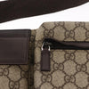 Secondhand Gucci Vintage Double Belt Bag GG Canvas with