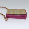 Secondhand Chanel Vintage Card Case with Charm Quilted