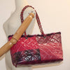 Chanel Funny Tweed Patchwork Tote Quilted Vinyl