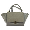 Secondhand Celine Trapeze Bag Gray Suede Bags
