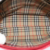 Secondhand Burberry Bucket Bag Red Leather Bags