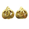 Secondhand Chanel Vintage CC Heart Clip-On Earrings