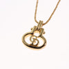 Secondhand Christian Dior CD Pendant Necklace