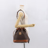 Secondhand Celine Vintage Macadam Shoulder Bag Canvas and