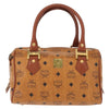 MCM Visetos logogramme Handbag Canvas and Leather