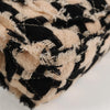 Secondhand Chanel Classic Single Flap Bag Quilted Houndstooth Tweed and Ribbon