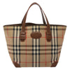 Secondhand Burberry Nova Check Tote canvas check pattern