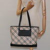 Secondhand Burberry Nova Check Tote Canvas and